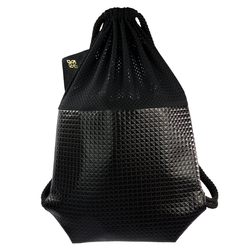 Black Attack Fernsehturm fashion backpack handmade