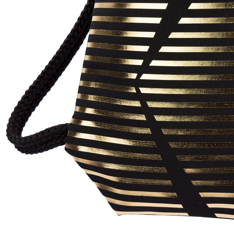 Black Attack Kino Gold fashion backpack handmade